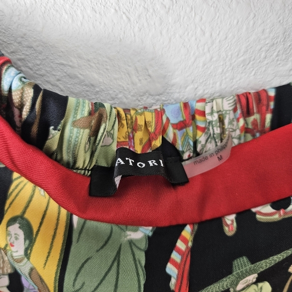 Natori Dynasty Printed Pajama Pants Size Medium - Picture 6 of 8